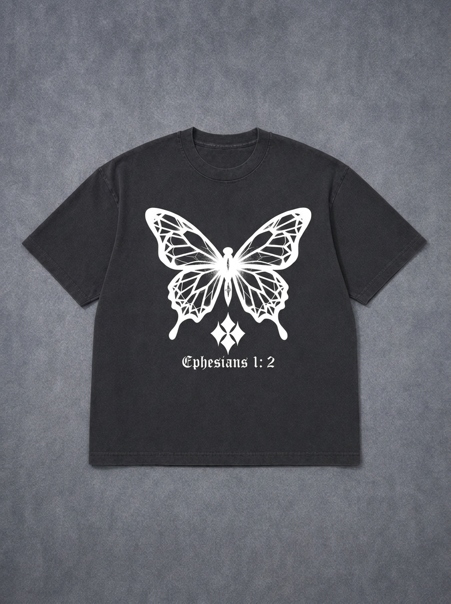 Ephesians 1:2 Heavyweight Drop-Shoulder Tee