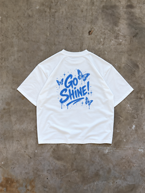 Go Shine Heavyweight Drop-Shoulder Tee