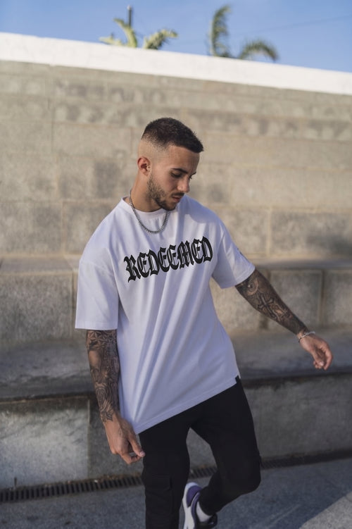 Redeemed - Lord You Saved My Life Heavyweight Drop-Shoulder Tee