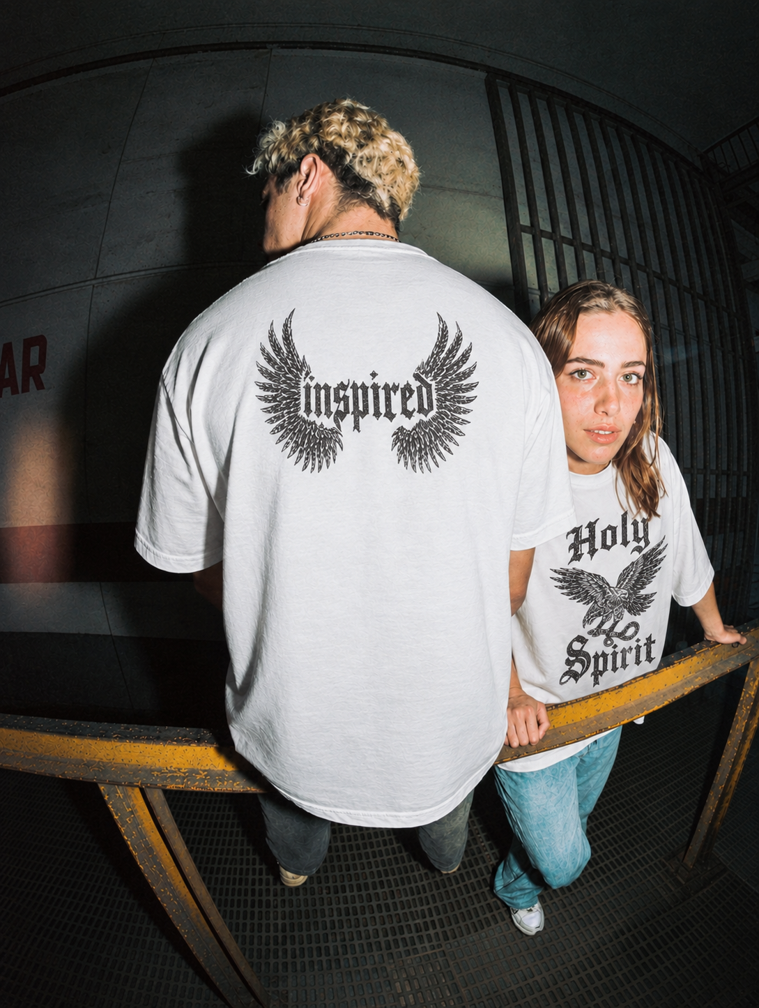 Holy Spirit Heavyweight Drop-Shoulder Tee