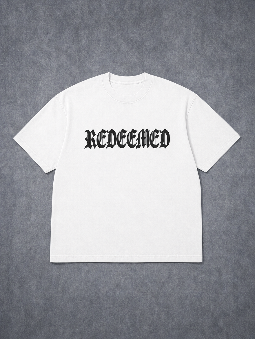 Redeemed - Heavyweight Drop-Shoulder Tee