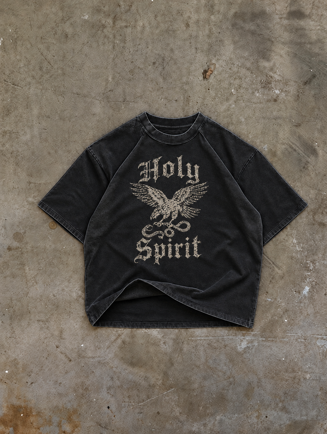 Holy Spirit Heavyweight Drop-Shoulder Tee