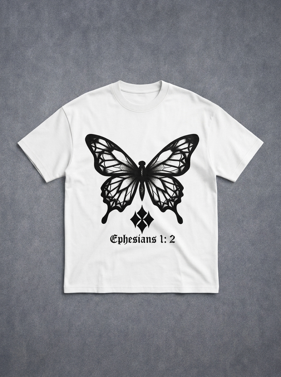 Ephesians 1:2 Heavyweight Drop-Shoulder Tee