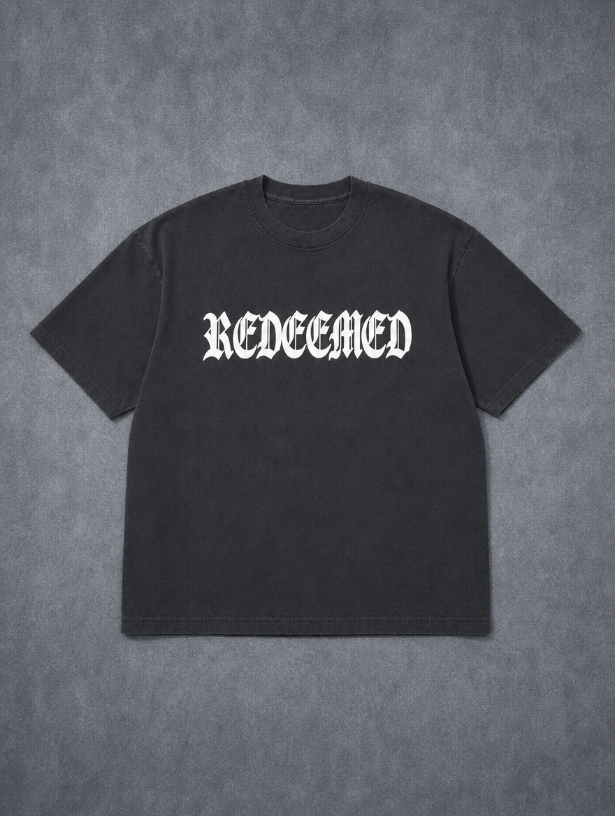 Redeemed - Heavyweight Drop-Shoulder Tee