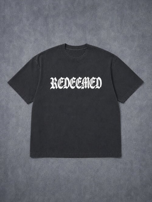 Redeemed - Heavyweight Drop-Shoulder Tee